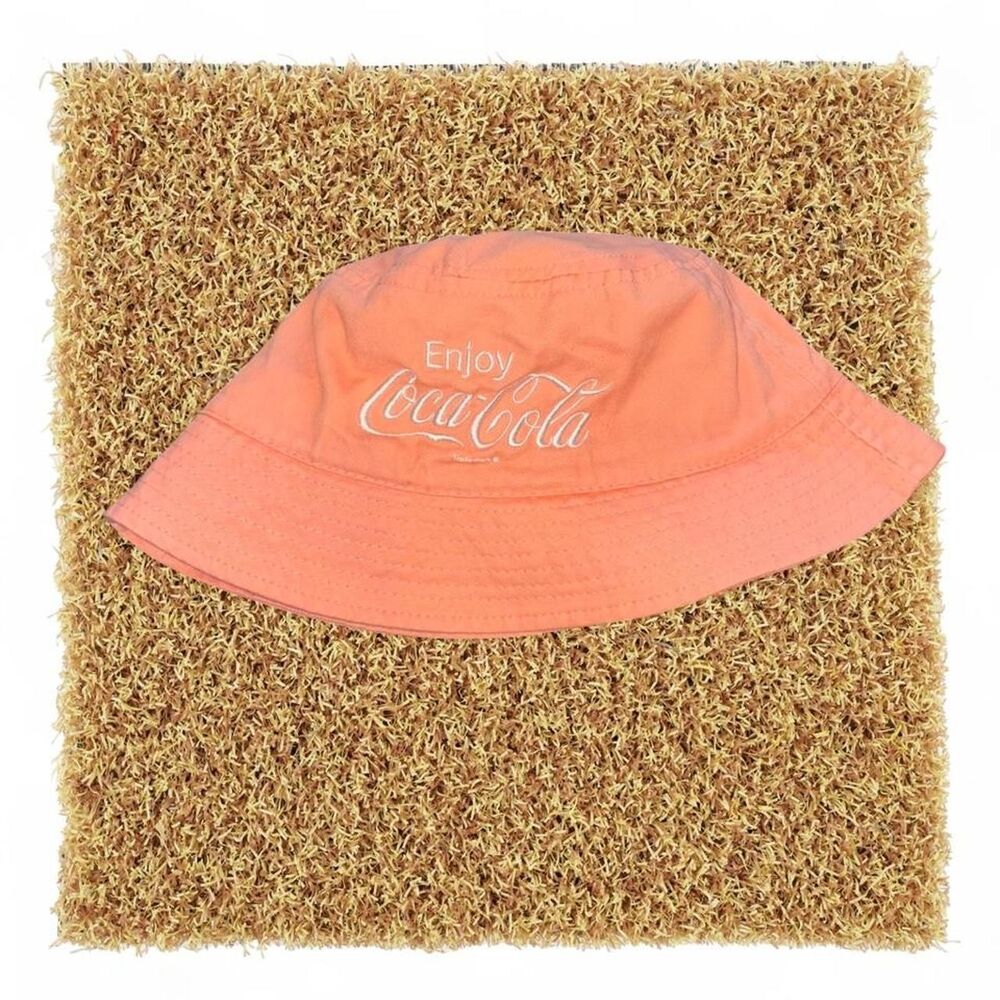 Coca Cola orange bucket hat #summer #outdoors